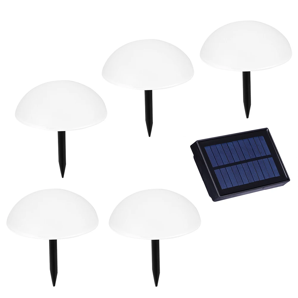 

Hemisphere Ground Lamp ABS Solar Powered Outdoor Garden Lights Yard Light Ornament Courtyard Decor Solar Lighting