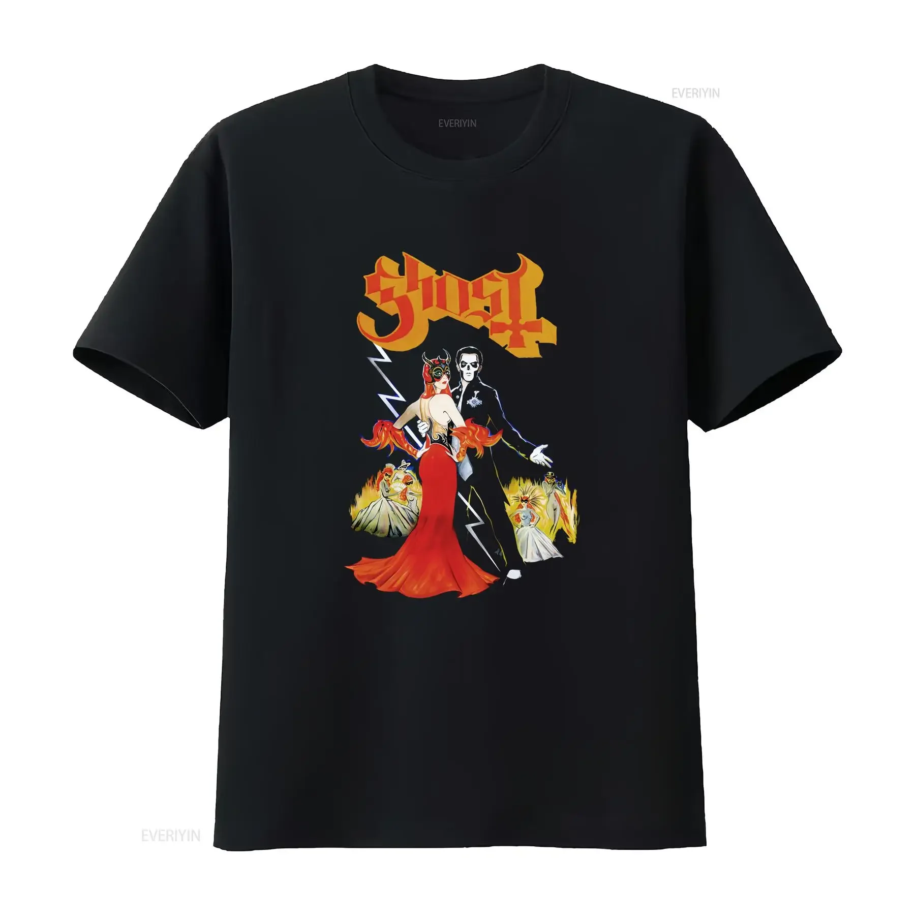CAMISETA OFICIAL DE GHOST BAND PAPA EMERITUS III TERZO TOBIAS FORGE, RARA, HTF, Vintage, Lavada, Moda Masculina, Ropa de Diseñador