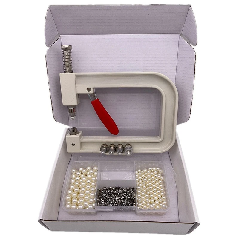 

Nail bead machine bead binding machine four-jaw buckle clothes