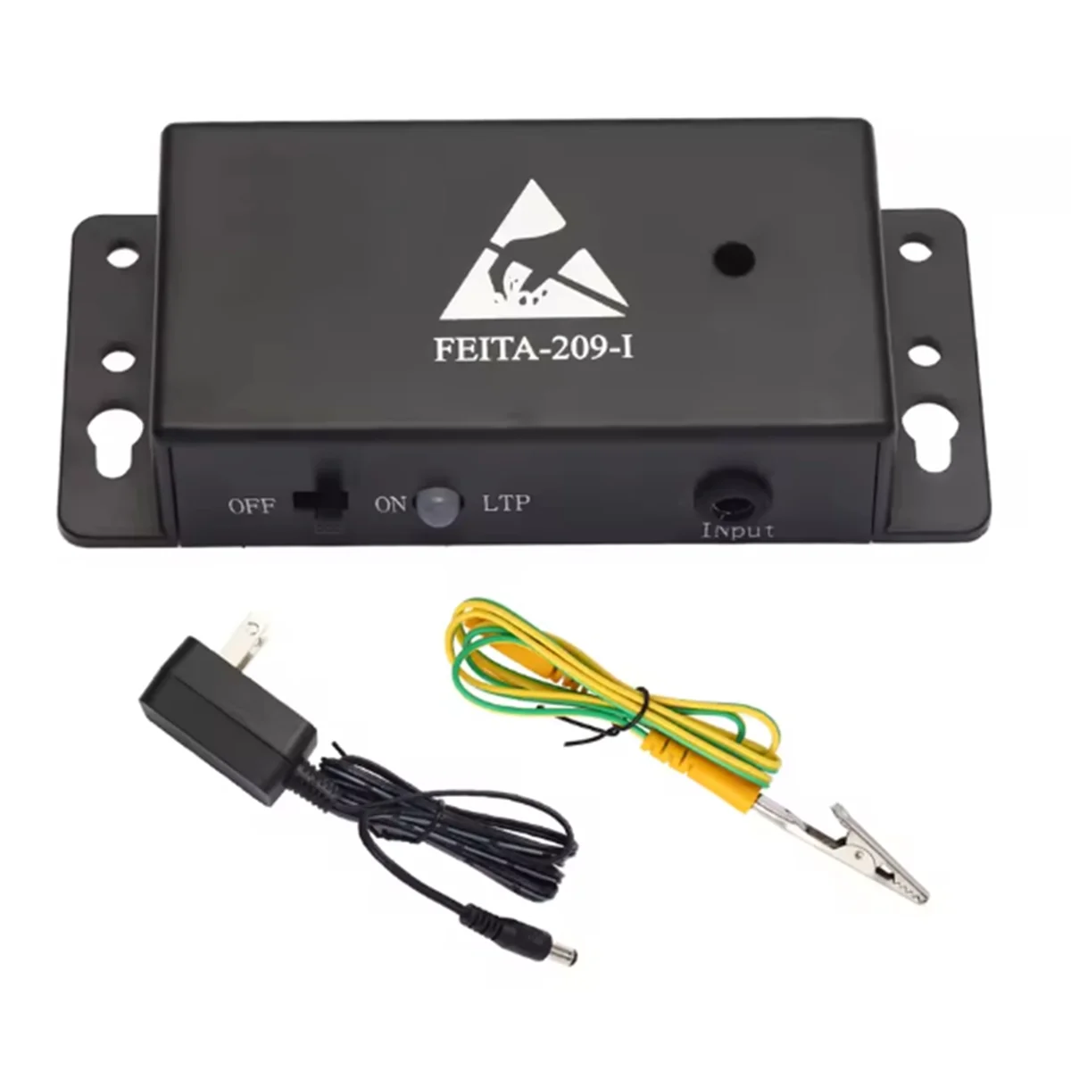 A83Z Anti Static Wrist Strap Monitor ESD Wrist Strap Tester Anti-Static Wristband Alarm Grounding Work Status Instrument US