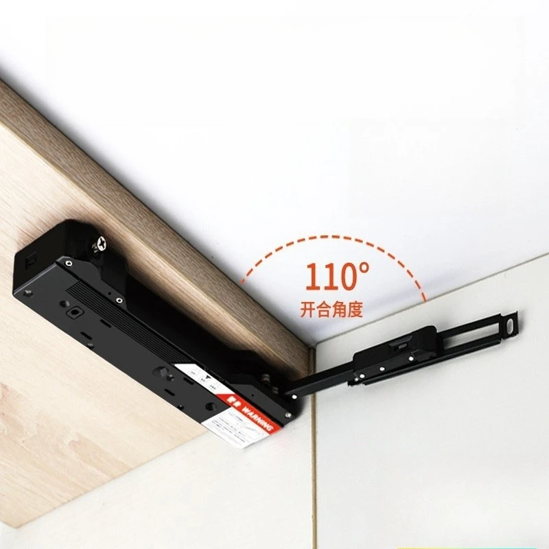 

Wardrobe Door Free Handle Hidden Automatic Opener Cabinet Door Pressing Buffer Aluminum Alloy Closed Door Rebound Device