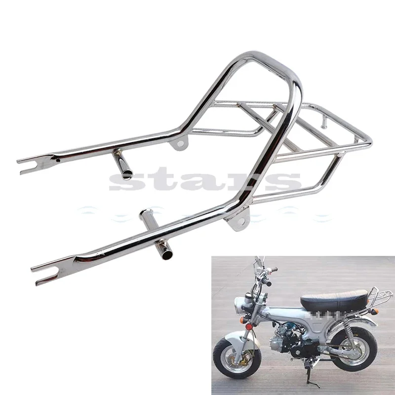 

Motorcycle Rear Seat Frame Armrest is Suitable for Honda Jincheng 70 Modified Rear Frame Trunk Modified Luggage Carrier Plate