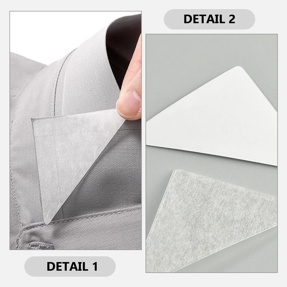 

180Pcs Shirt Collar Stays Collar for Men Dress Shirts Anti-Curl Support Inserts Stay Flat Keep Neat Look
