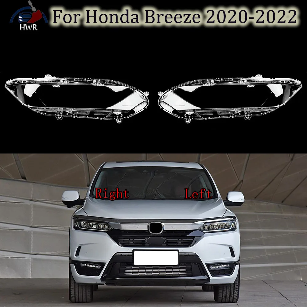 Transparent Headlight Cover Headlamp Shell Clear Lens Plexiglass Replace Original Lampshade For Honda Breeze 2020 2021 2022