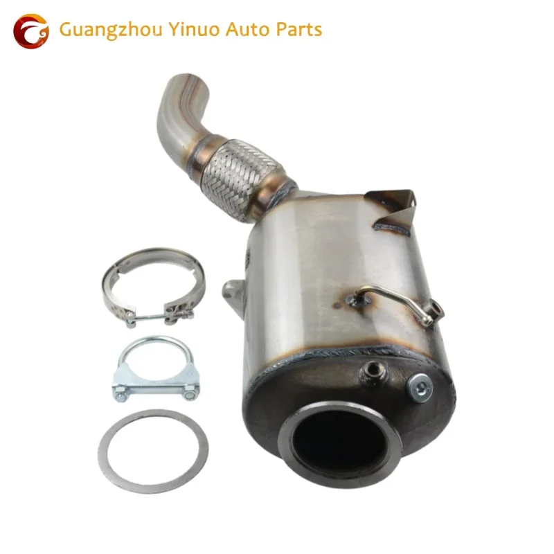 YINUO Three Way Catalytic Converter for for BMW 325d 330d 525d 530d 18307806413 18307806411 18304717412 18307812875 18307808235 view 3