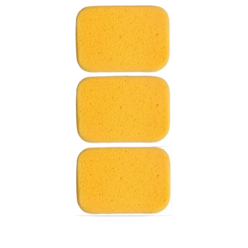 1/3PCS Yellow Soft Dish Bowl Washing Sponge Tableware Cleaning Cloth Kitchen Utensil Accessory Cellulose Dish wash Sponge Eraser