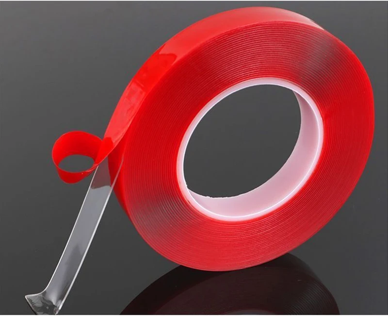 3/5M Transparent Silicone Double Sided Tape Sticker Car High Strength No Tracs High Viscosity Self Adhesive Tapes Fixed Stickers