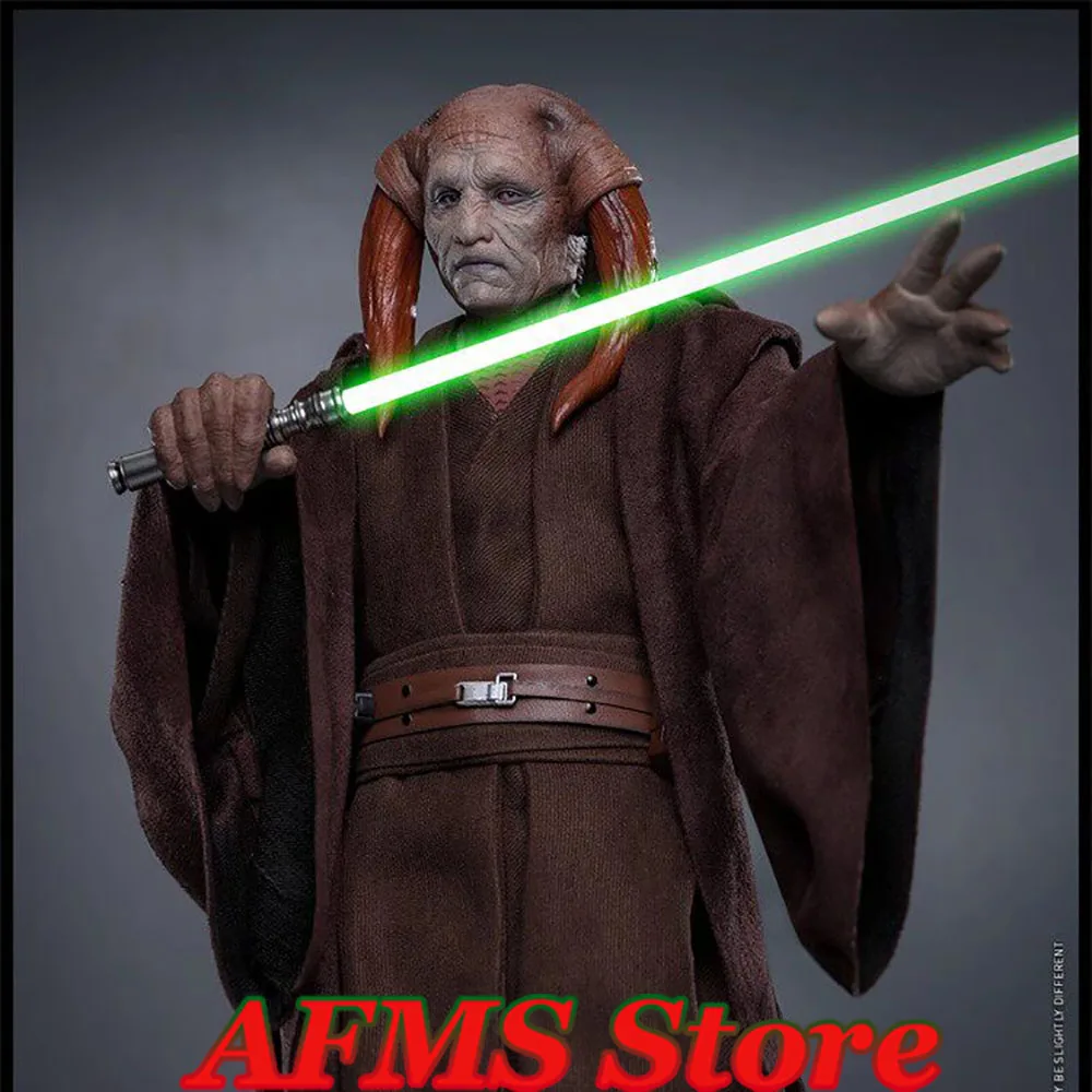 

Коллекционная фигурка HOTTOYS MMS820 в масштабе 1/6, Звездные войны: Сайсей Тиин, Мастер Джедаев, полный комплект, 12-дюймовая фигурка солдата, игрушка-модель