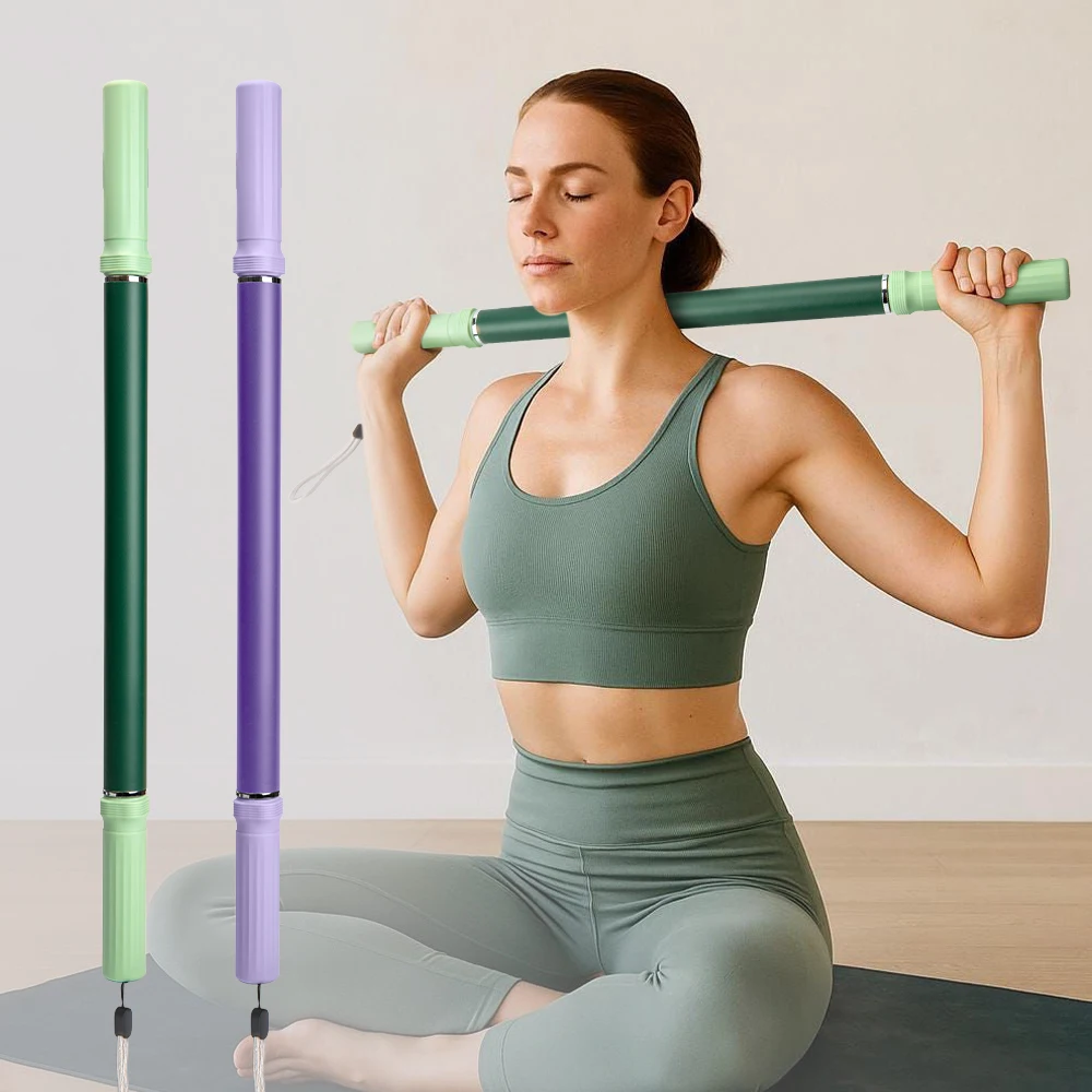Yoga Stick for Stretching Relaxation Tool Roller Hunchback Corrector Open Back Standing Training Stick for Fitness accessories