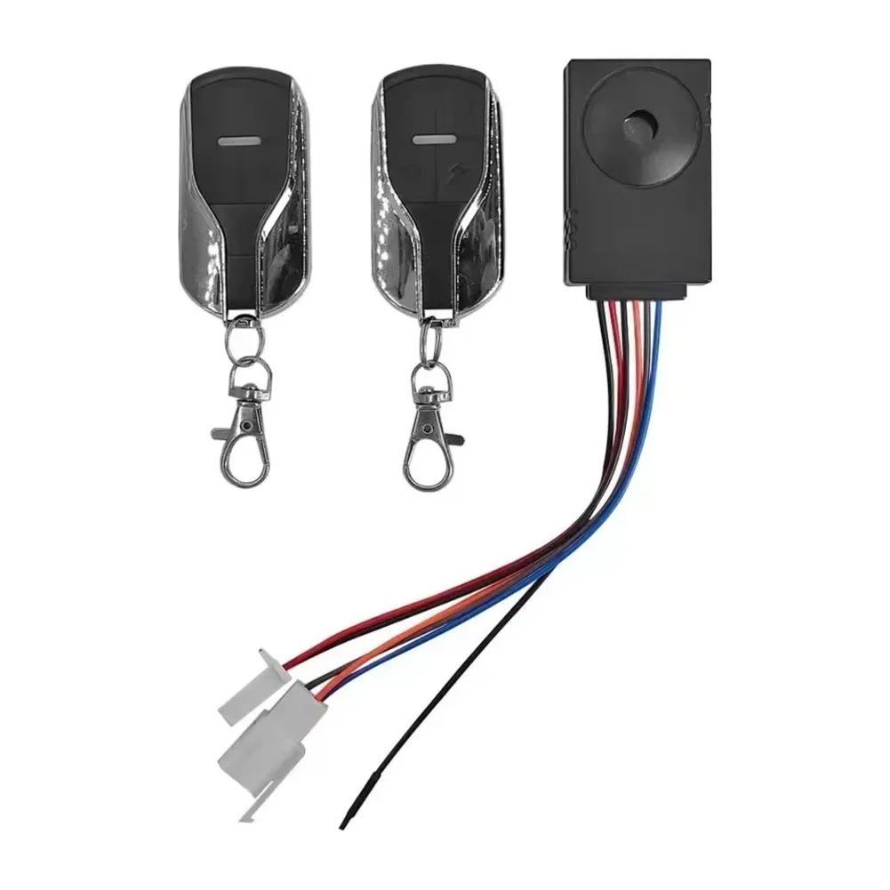 

Lithium Electric Scooter Anti-Theft Alarm For 48V 60V 72V With One-Key Remote Lock And Multiple Voltage Compatibility
