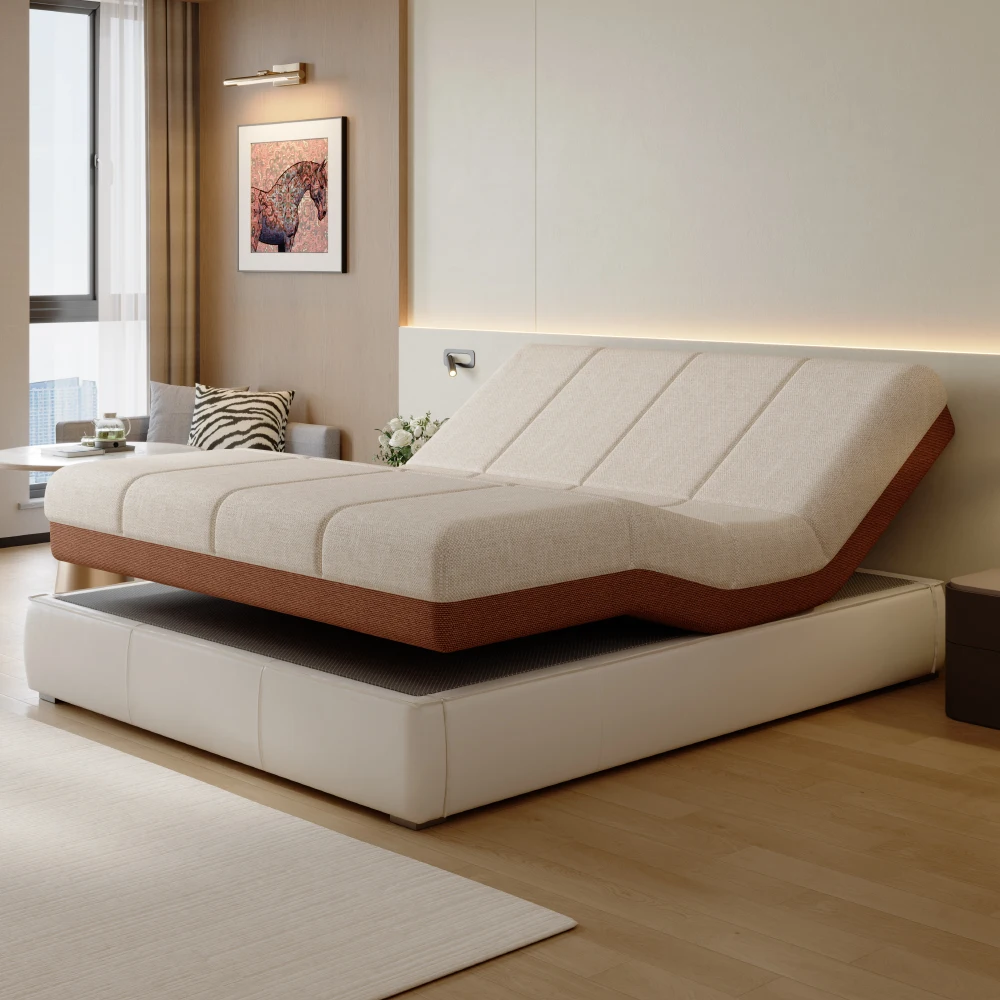 Fully Split Smart Mattress with Do Not Disturb Mode with Reversible Head Feet Wholesaler
