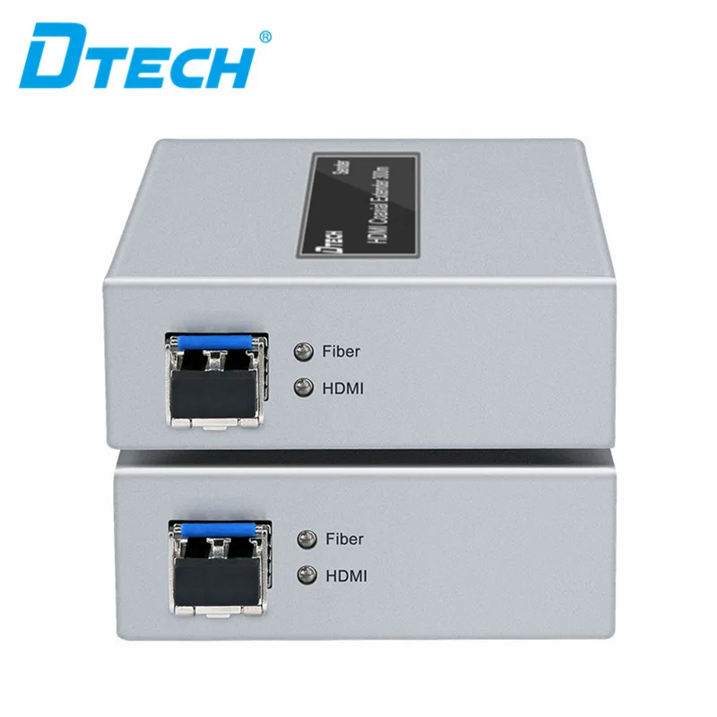 DTECH Good Quality Support Ir 4K Kvm Usb C Hdmi to Fiber Optic Extender With a Fiber Module 300M