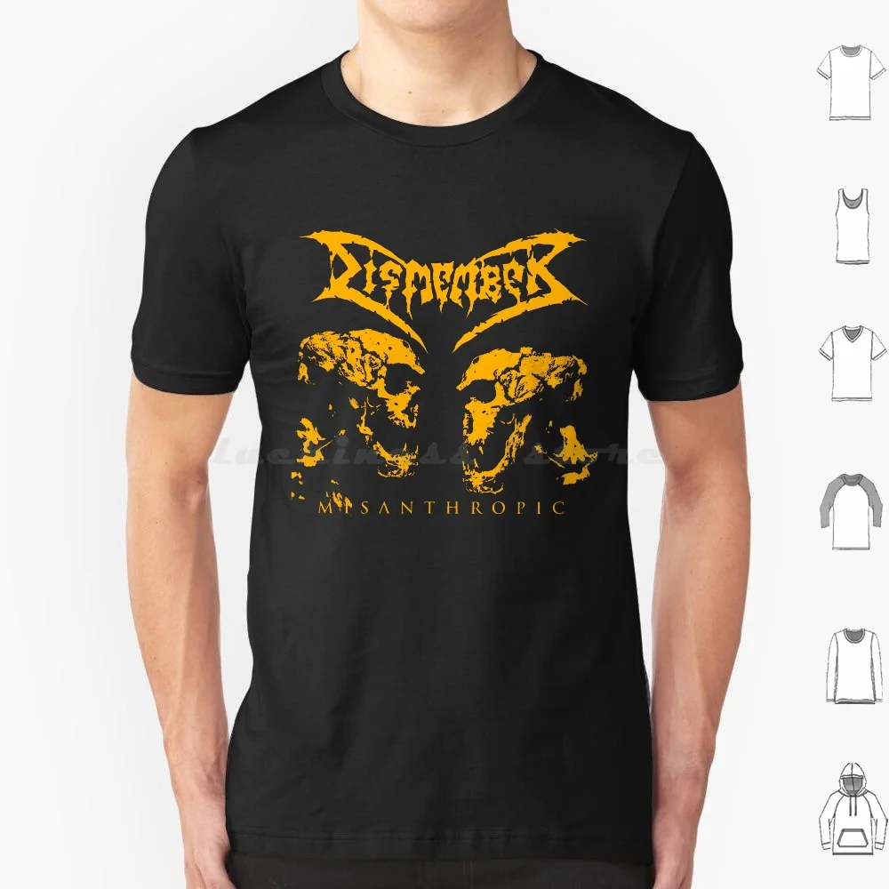 Démonembre t-shirt 6xl coton Cool t-shirt Burzum Brutal vérité groupe de métal noir groupe de métal de mort empereur Kreator Napalm mort