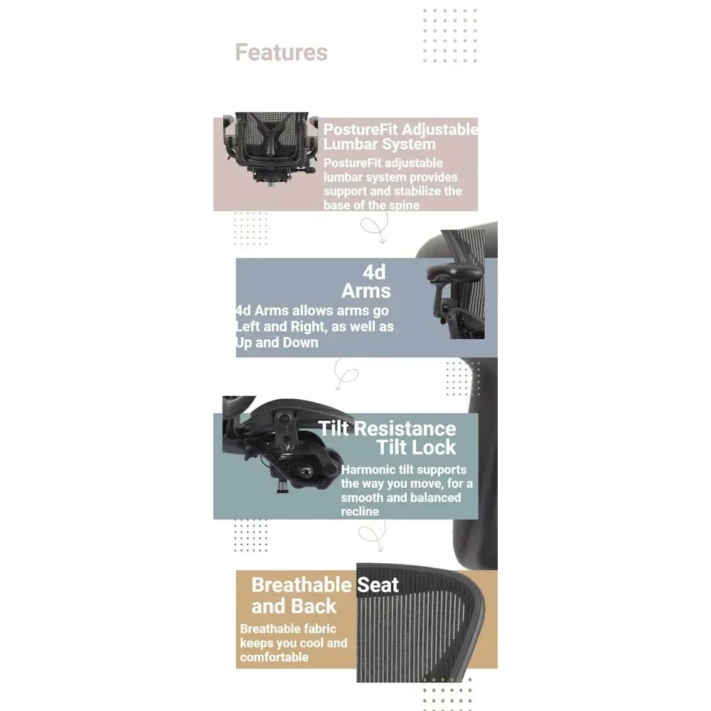 Graphite Frame Chair - Adjust to Your Ideal Position for Maximum Comfort