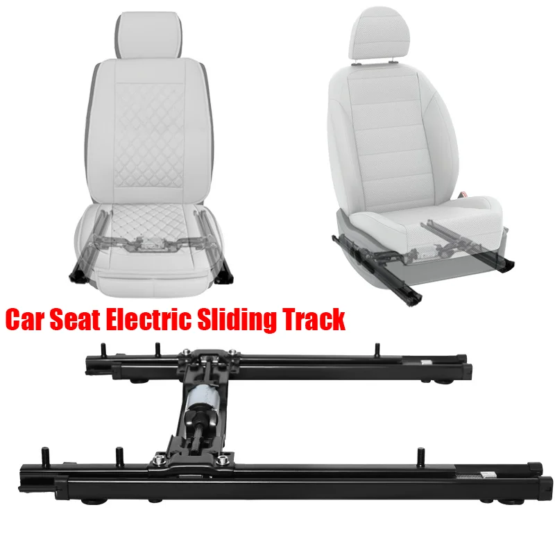 RV Universal Steel Electric Slide Rail Car Seat sliding Adjustable Slider van Seat High Strength Power Slider Cars Accessories