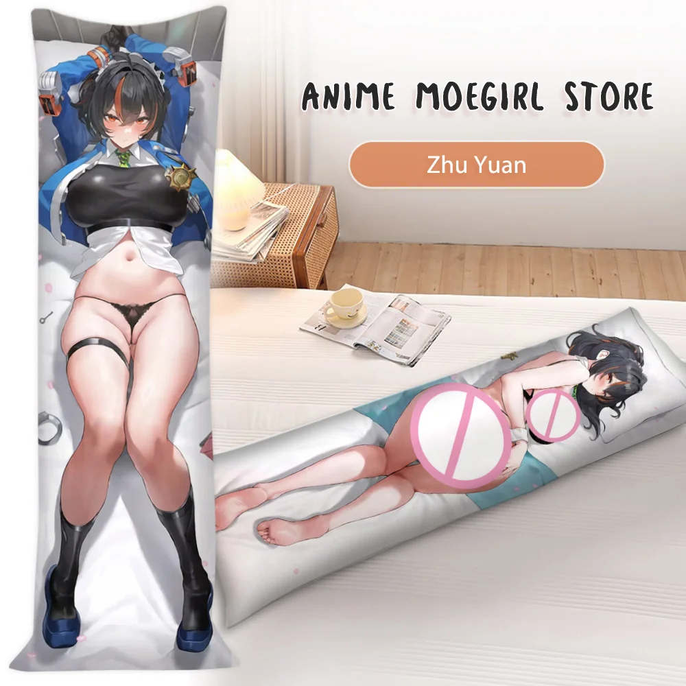 

Dakimakura аниме Zenless Zone Zero Zhu Yuan наволочка для тела двусторонняя наволочка с принтом обнимающая наволочка для всего тела отаку