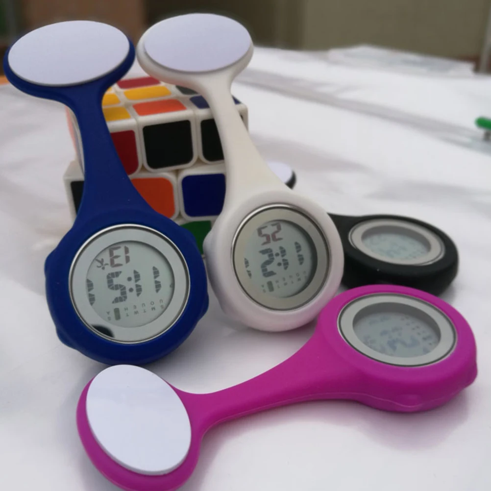 

Digital Nurse Pocket Watch Exquisite Accessories Display Hospital Fashion Hanging Timepiece for Doctors Medical Setting
