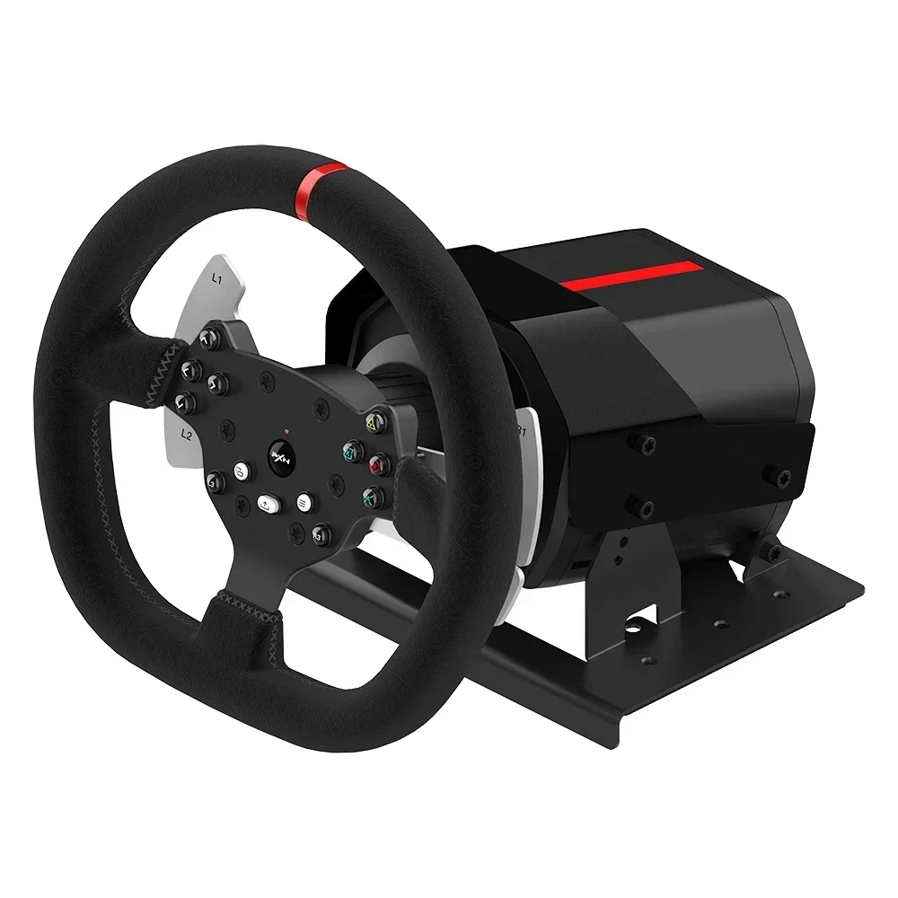 YYHCPXN V10 Dual Engine Race Wheel with pedals/switch for PS4, XBOX SERIES S/X, XBOX ONE, PC