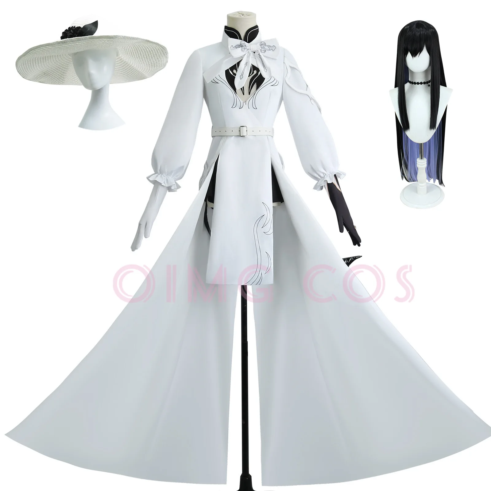 Costume de Cosplay de Constance de Honkai Star Rail pour Homme, Uniforme de Carnaval, Perruque, Anime, Halloween, Tenues de Jeu Rick