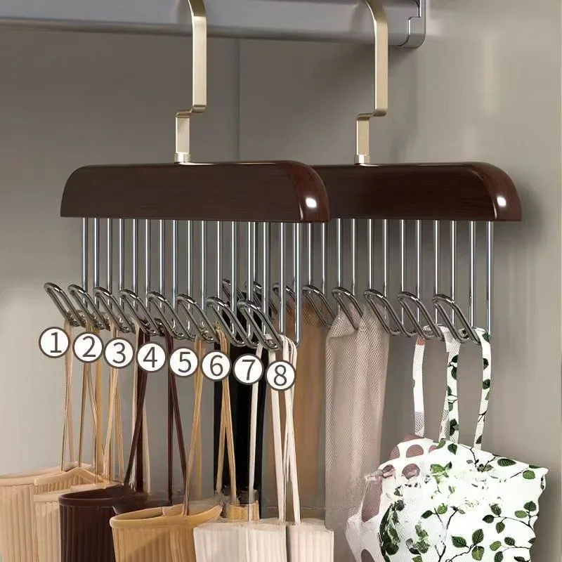 Wooden Belt Rack Women Storage Hangers for Clothes Case Home Wardrobe Accessories Supplly Scarf Organizer Men Tie Belt Hangers