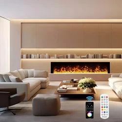 Modern 3d flame steam fireplace remote control electric fireplace silent water mist electric decoration atomization fireplace