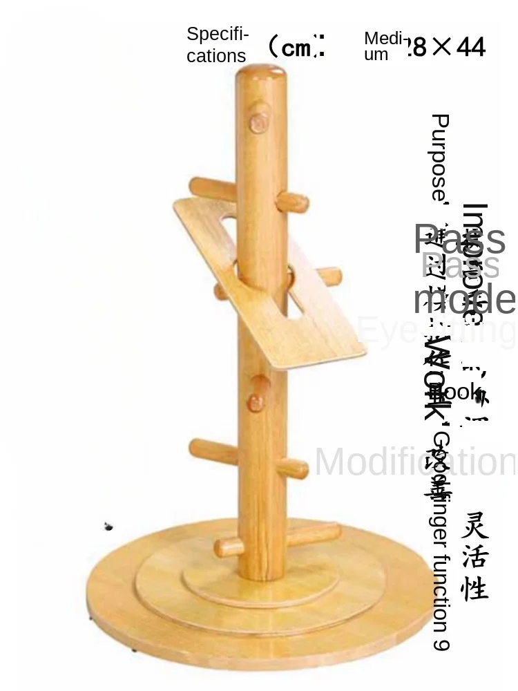 Rehabilitation equipment for hand eye coordination function training of patients using vertical hoop colored discs