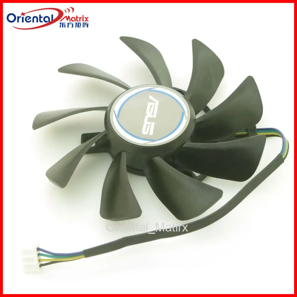 

FD9015U12D T129215SU 85mm DC12V 0.50A 4Pin For ASUS GTX1060 3GB PHOENIX Graphics Card Cooling Fan