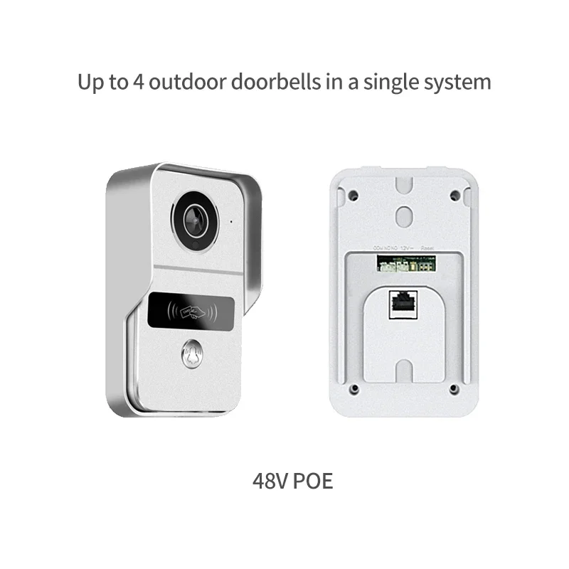 10.1 Inch Tuya Wifi 1080p Ahd Door Phone System 2mp Video Doorbell Wireless Smart Ring Video Doorbell Intercom