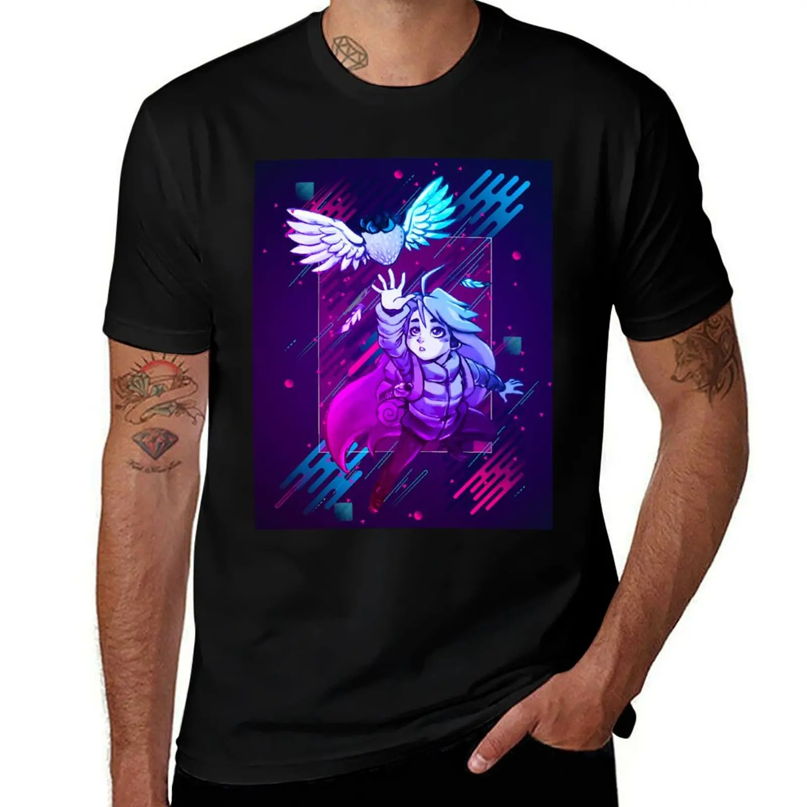 

Madeline Game - Badeline Sprite T-Shirt essential t shirt man t shirts cotton funny t shirts man T-Shirt
