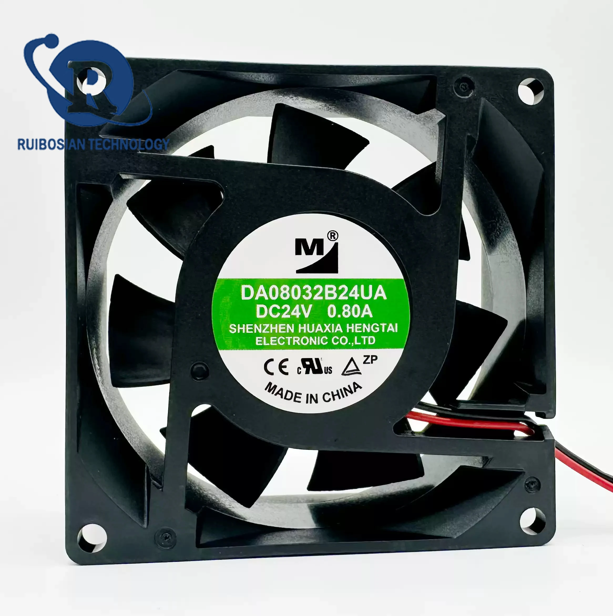 DA08032B24UA 8032 24V 0.8A 8CM 2-wire Inverter Cooling Fan