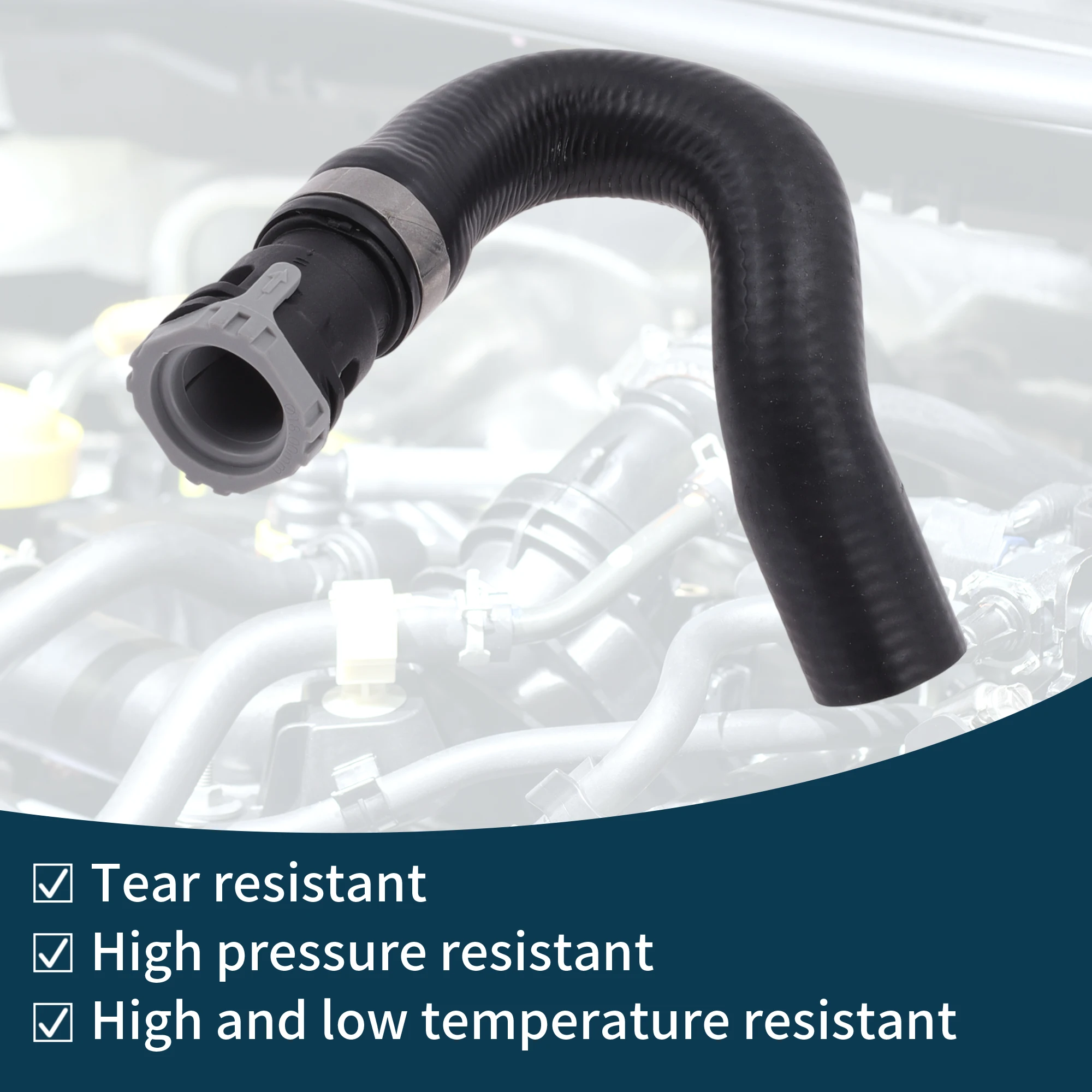 Motoforti Radiator Hose No.LR015352 for Land Rover Discovery Sport F2 Heater Hose