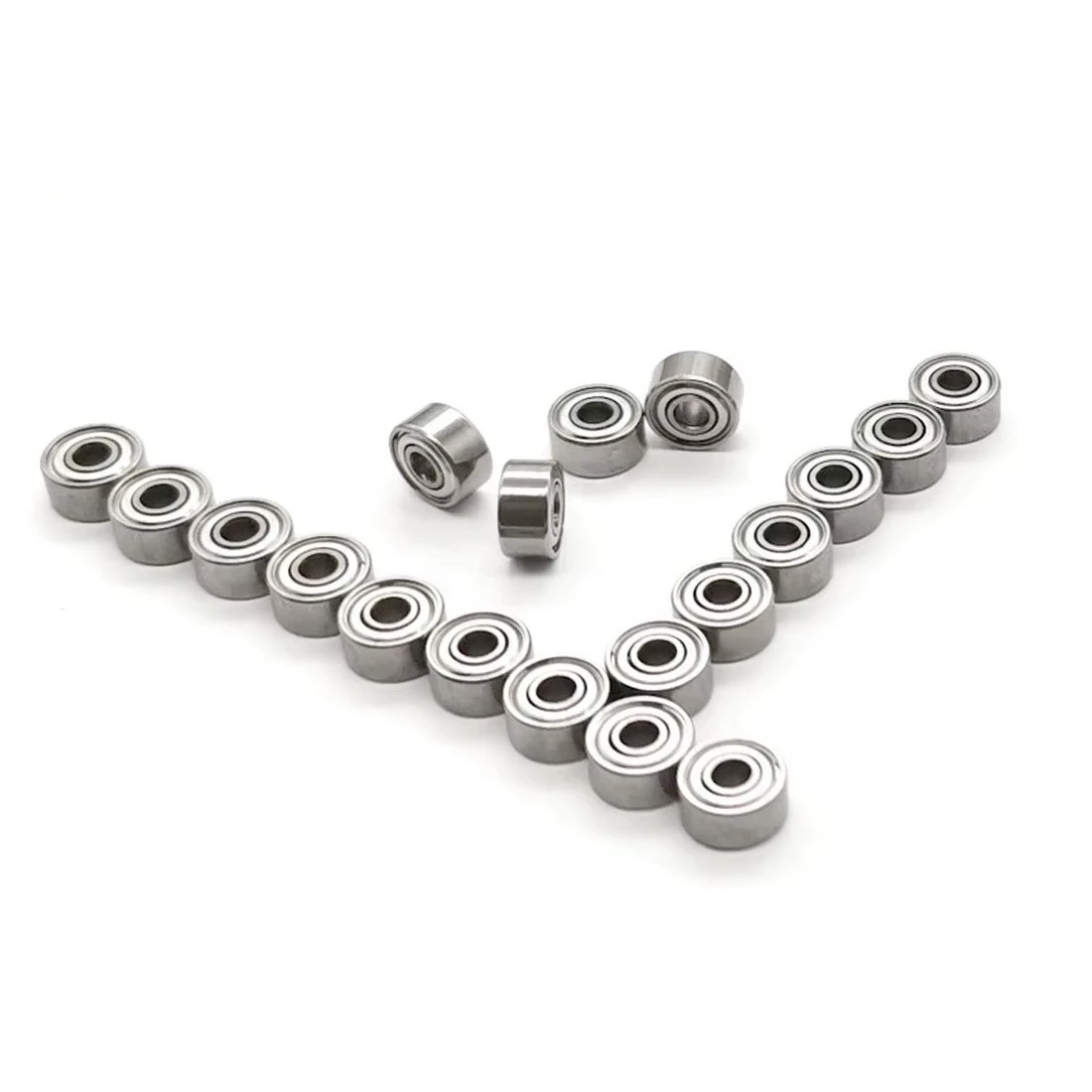 100pcs High Quality 681 681X 681XZZ Miniature Deep Groove Ball Bearing 681 1x3x1mm 1.5x4x 1.2mm 1.5x4x2mm