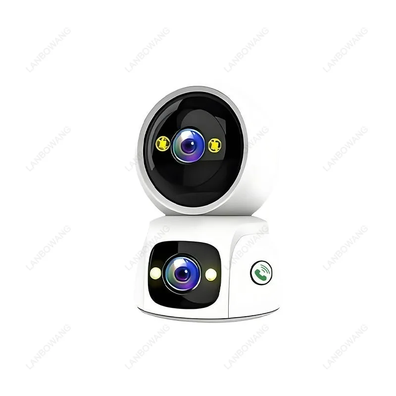4MP Wireless PTZ IP Dome Camera Dual Lens Full Color, Yoosee Carecam YiLot APP Supported, AI Humanoid Detection Home Security