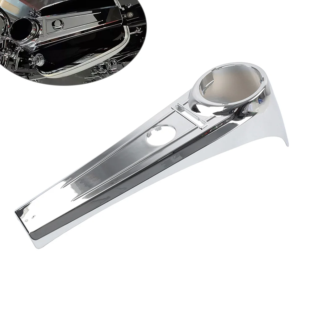 Chrome Motorcycle Dash Panel Gas Tank Fuel Panel Cover For Harley Softail Heritage Night Train 00-17 Not for Deuce Slim Models