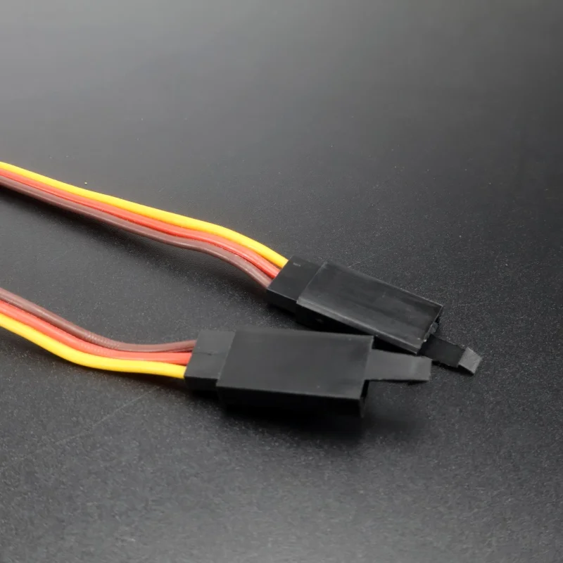15 Stück/Set 100/150/200/300/500/1000mm Verlängerungskabel Anti-Verlust 60-adriges Servokabel für RC Futaba JR Stecker auf Buchse – Detail 2