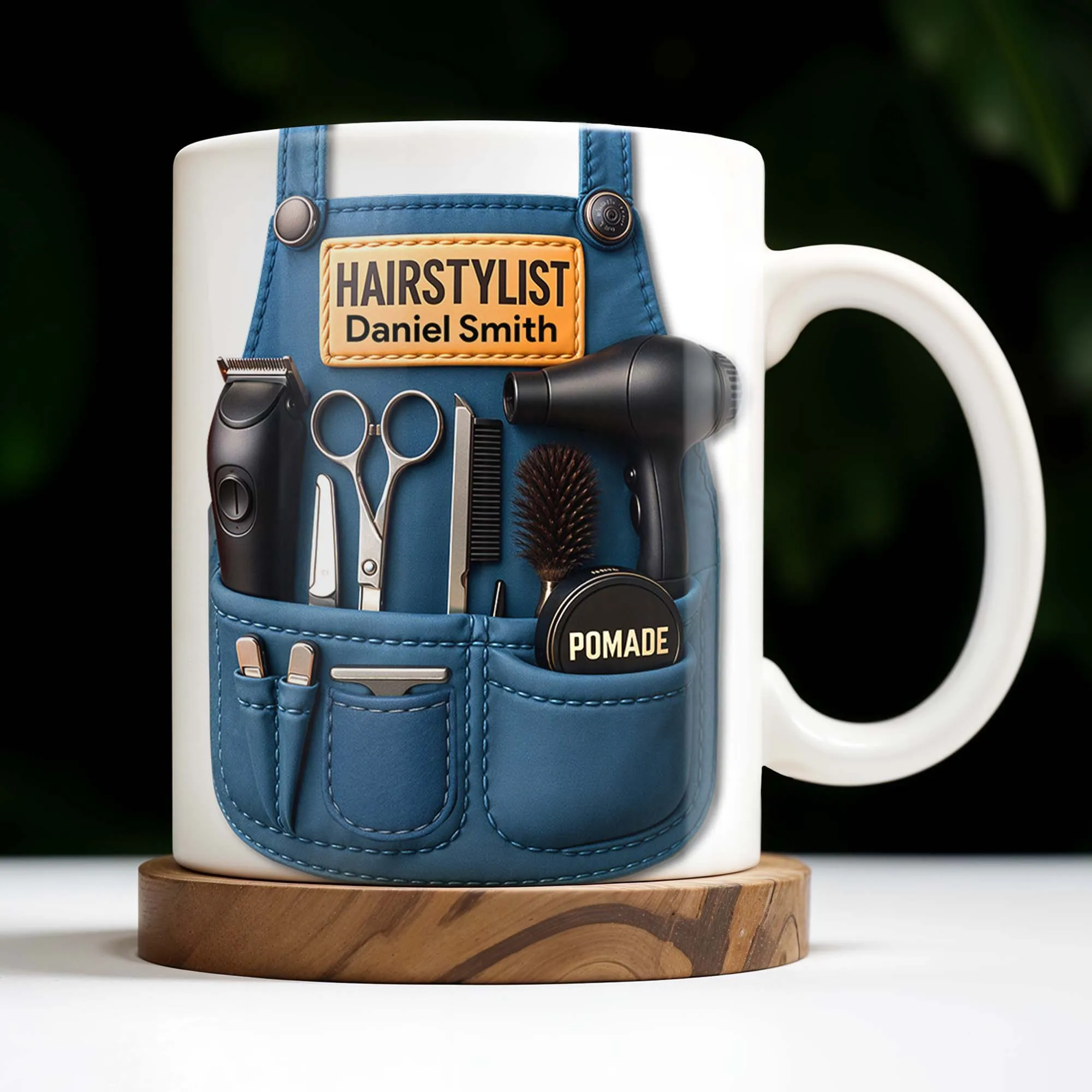 【2025 New】Hairstylist Custom Coffee Mug Personal Engraved Gift for Salon Professionals