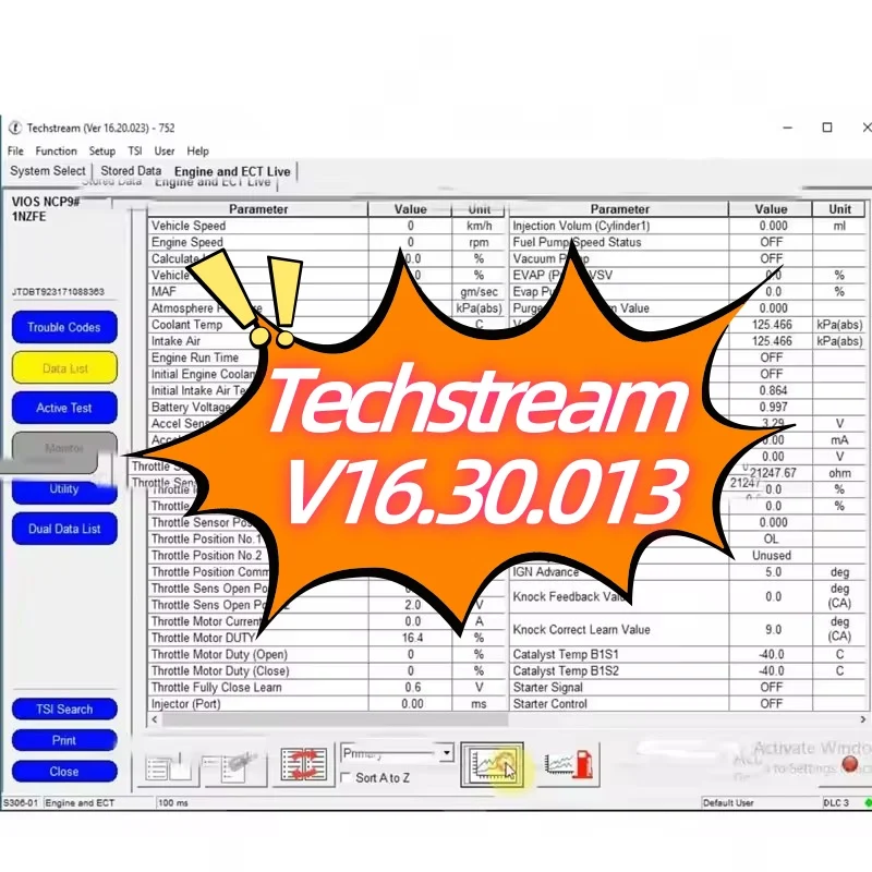 

2025 Hot Techstream V16.30.013 scan tool for Toyota Lexus and Scion diagnose customer setting programming ECM/ECU reprogramming