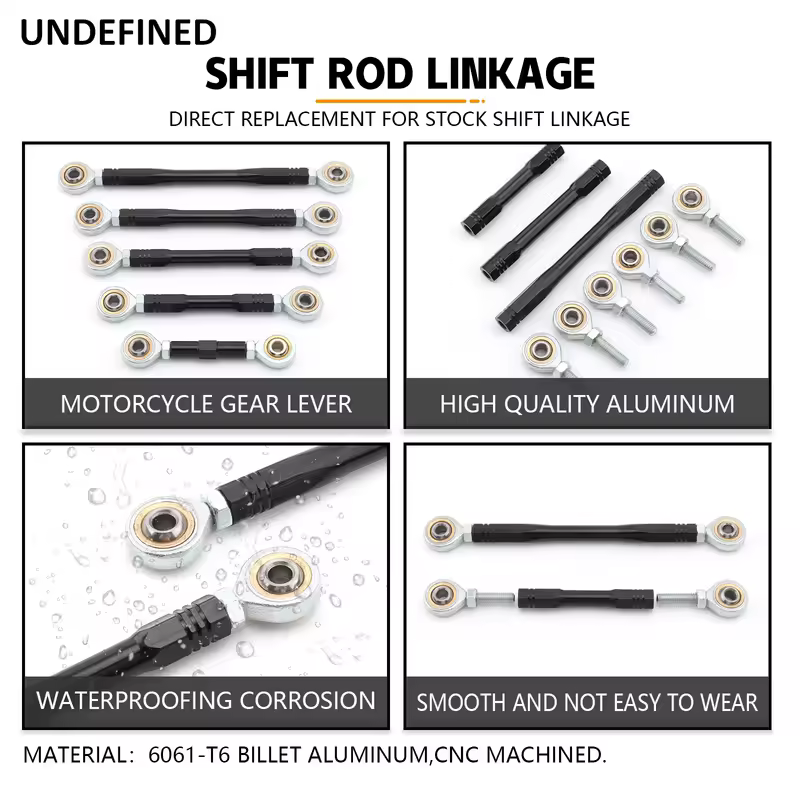 Motorcycle M6 Shift Rod Linkage 40 70 90 100 120 150 160 170 180 190 200 220mm Footrest Foot Peg Rearset Gear Shift Shifter Rod - Image 3