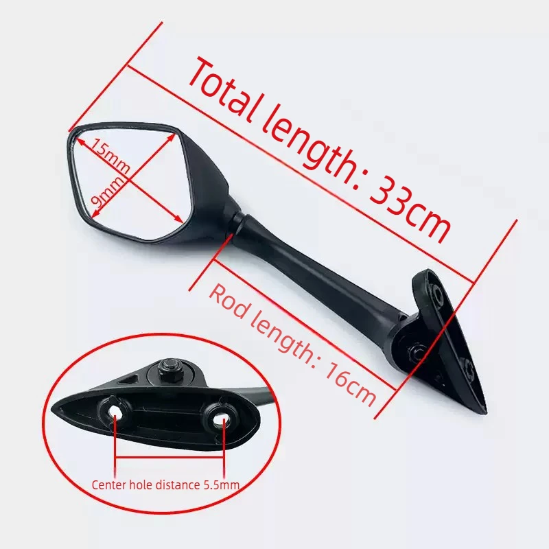 For Ninebot M5 Electric Motorcycle Forward Install Rear View Mirrors Adjustable Foldable Front Side Reflectors Modified