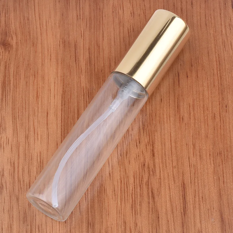 ขวดสเปรย์แก้วใสขนาด5มล. 10มล. 15มล. ขวดสเปรย์อลูมิเนียมสีสันสดใสขวดน้ำหอมสำหรับเดินทาง