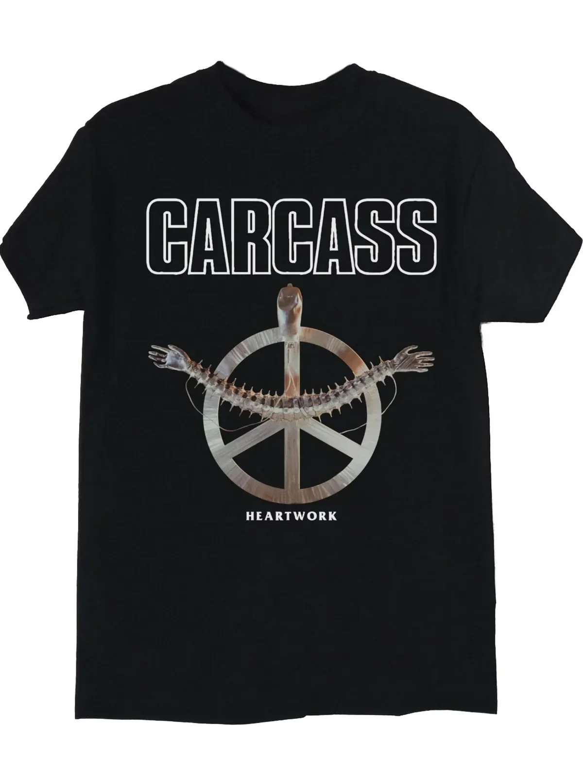 

Carcass Heartwork T-Shirt Short Sleeve Cotton Black Men All Size S to 5XL K3865
