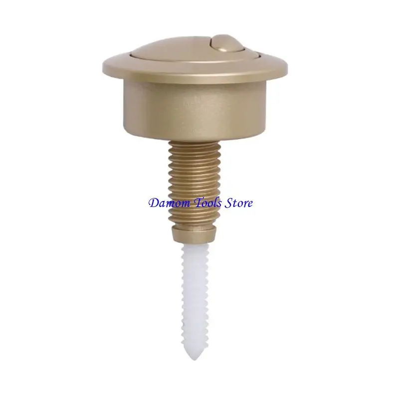57BE Toilet Cistern Top Press Button Double Flush Capability ABS Component for Bathroom