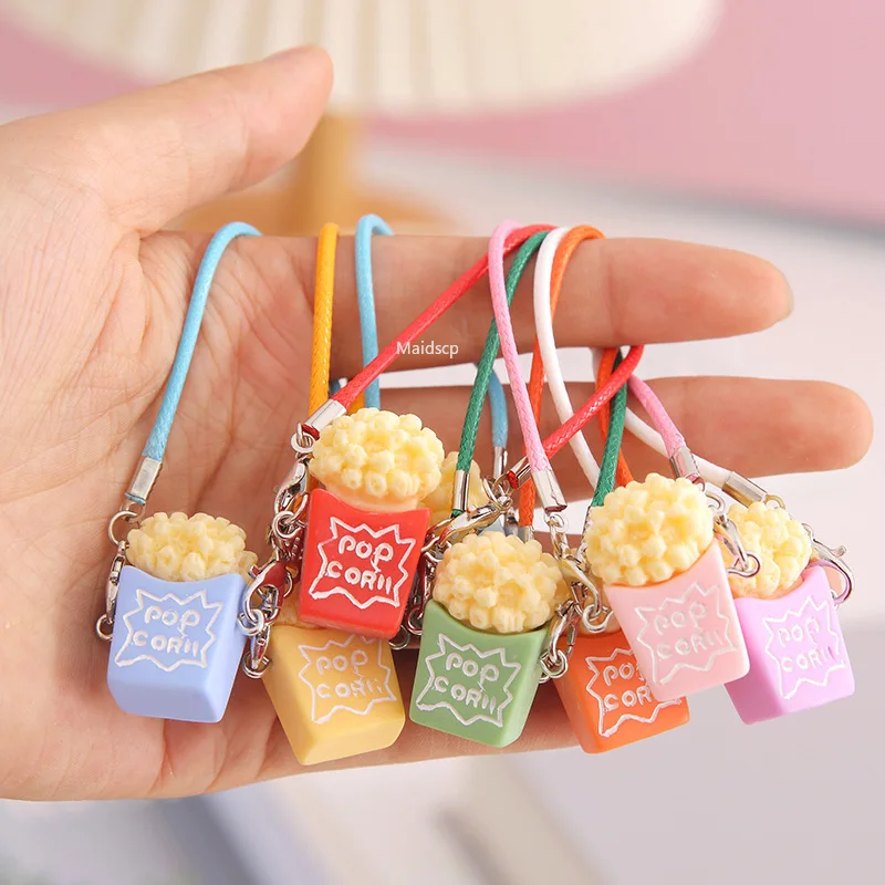 

1Pc Mini Dollhouse Popcorn Bag Crossbody Bags for Labubu DIY Decor Accessories