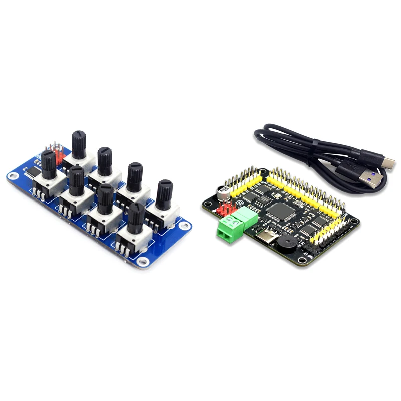 32-канальная плата управления сервоприводом, плата управления роботом, сервоконтроллер для Windows, комплект для Mac DIY с ручкой для PS2, управление RC или ПК