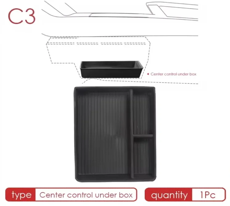 center under box