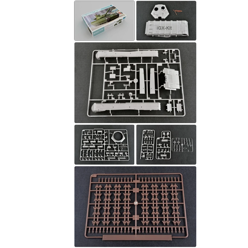 

Trumpeter 09511 1/35 Ukrainian T84 T-84 Main Battle Tank MBT Military Assembly Plastic Gift Toy Model Building Kit