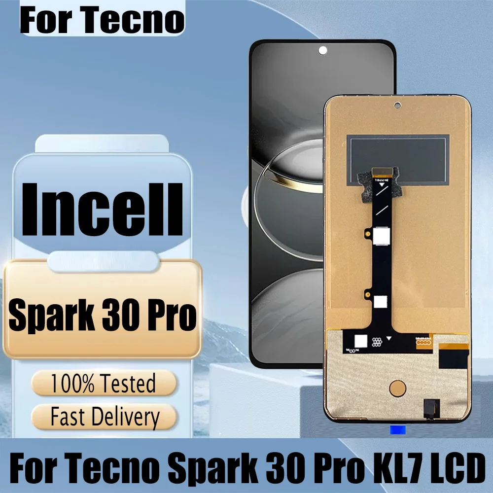 مراجعة وتحليل شاشة LCD KL7 لجهاز Tecno Spark 30 Pro