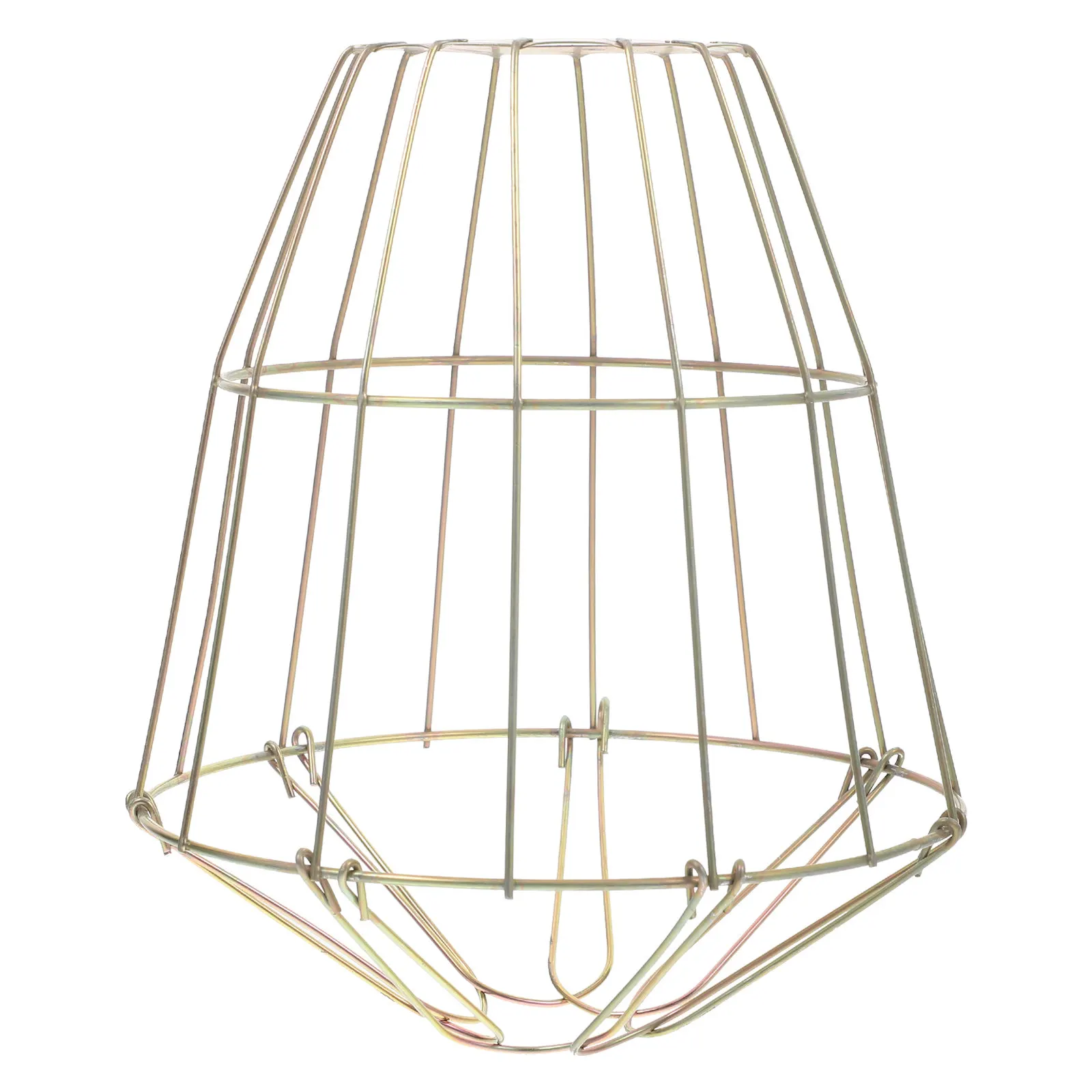 E27 Small Lamp Insulation Lampshade Protective Net Vintage Iron Bulb Shade Wire Cage Guard Industrial Pendant Lamp Holder