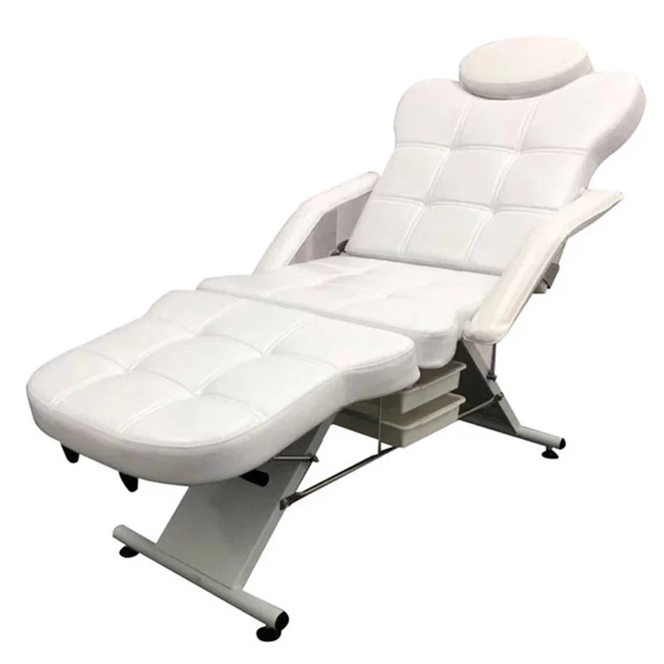 Modern Bedroom Furniture Leather Bed with Charger Massage Sofa Bed Sets  Adjustable S Shaped Reclining Massage Table Bed