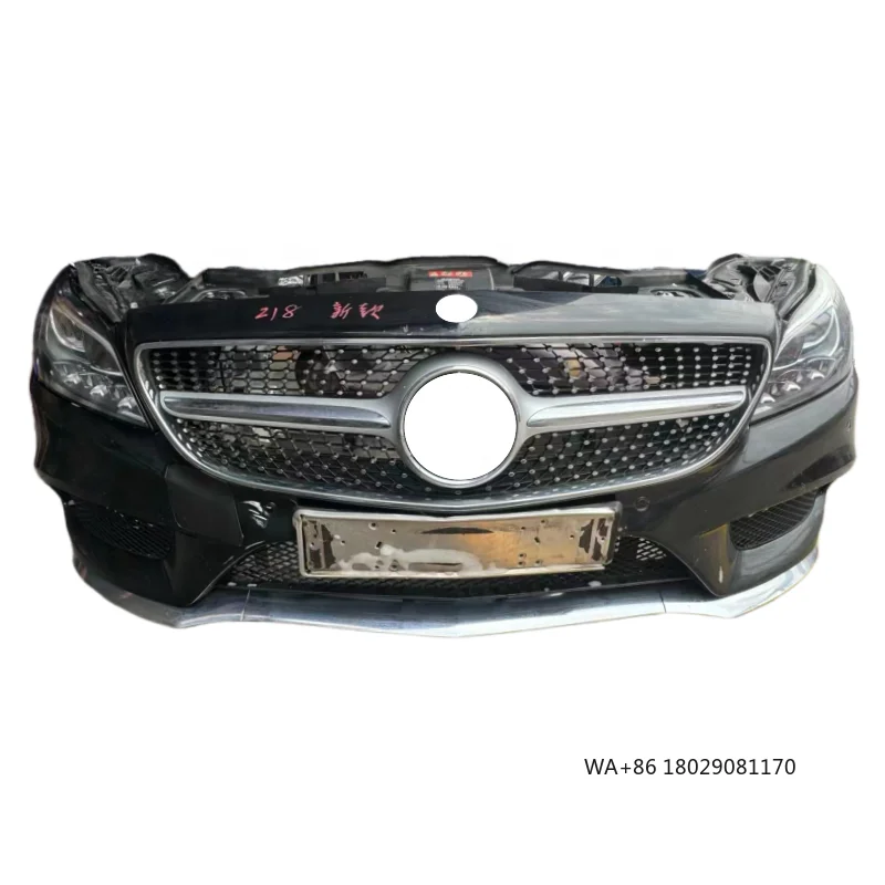 

Front Bumper Assembly with Radiator and Headlights for CLS W218
